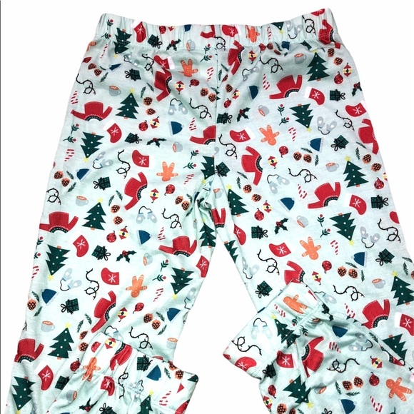 Cat & Jack size 10-12 adorable Christmas pajamas - Picture 3 of 6